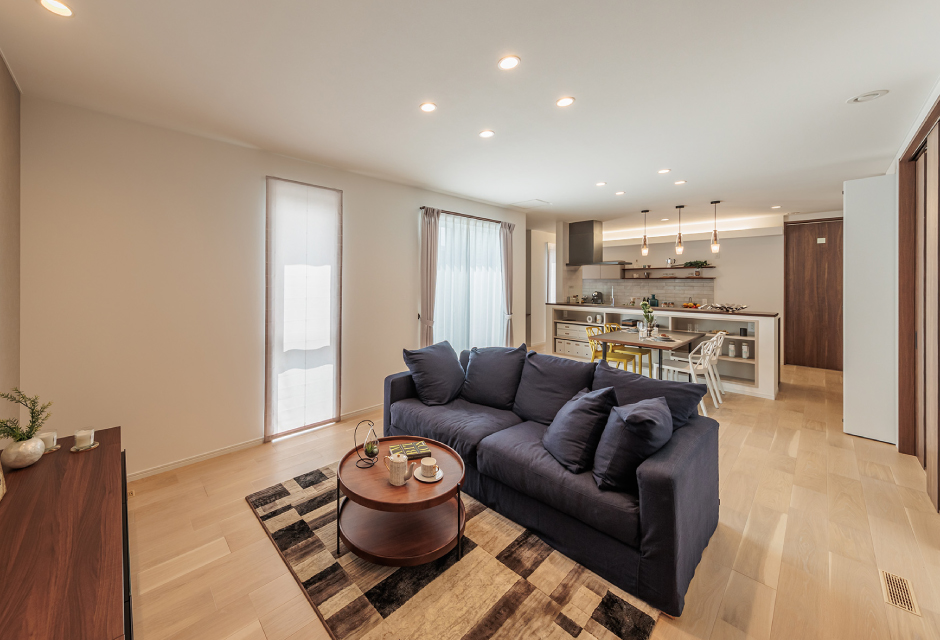 物が多くても安心！充実の収納を採用